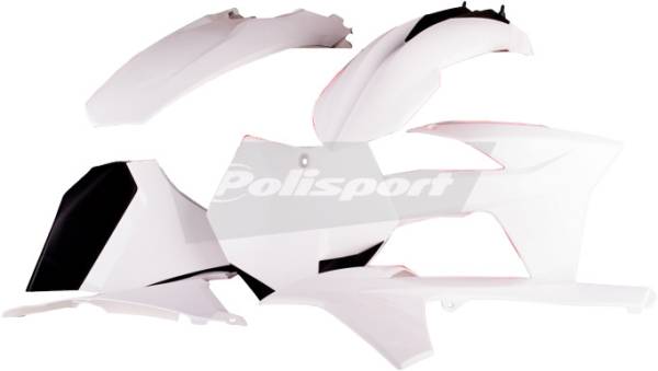 POLISPORT - PLASTIC BODY KIT WHITE - Image 1