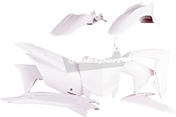 POLISPORT - PLASTIC BODY KIT WHITE - Image 1