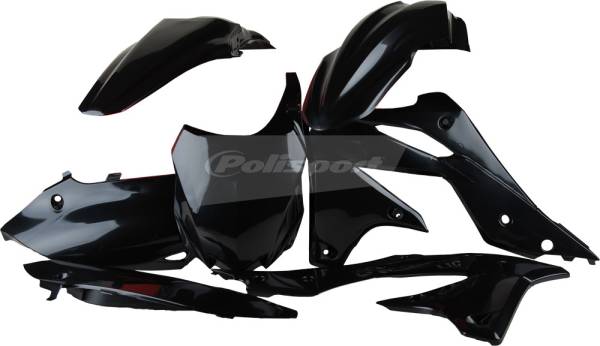 POLISPORT - PLASTIC BODY KIT BLACK - Image 1