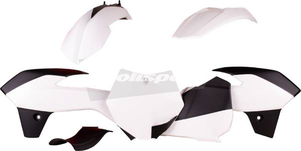 POLISPORT - PLASTIC BODY KIT WHITE - Image 1