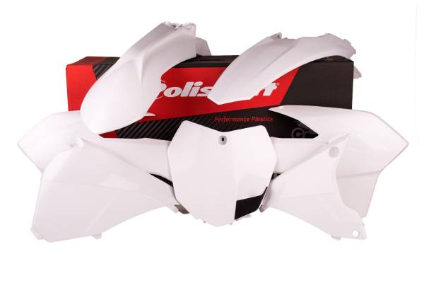 POLISPORT - PLASTIC BODY KIT WHITE - Image 1