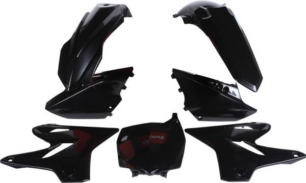 POLISPORT - PLASTIC BODY KIT BLACK - Image 1