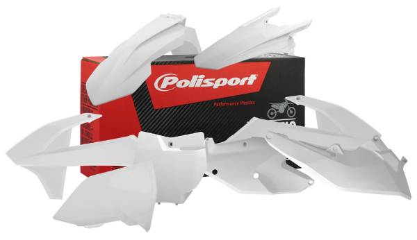 POLISPORT - PLASTIC BODY KIT WHITE - Image 1