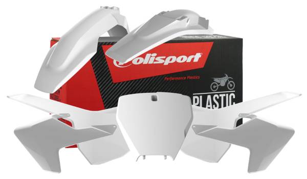 POLISPORT - PLASTIC BODY KIT WHITE - Image 1