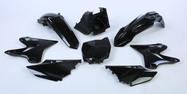 POLISPORT - PLASTIC BODY KIT BLACK - Image 1