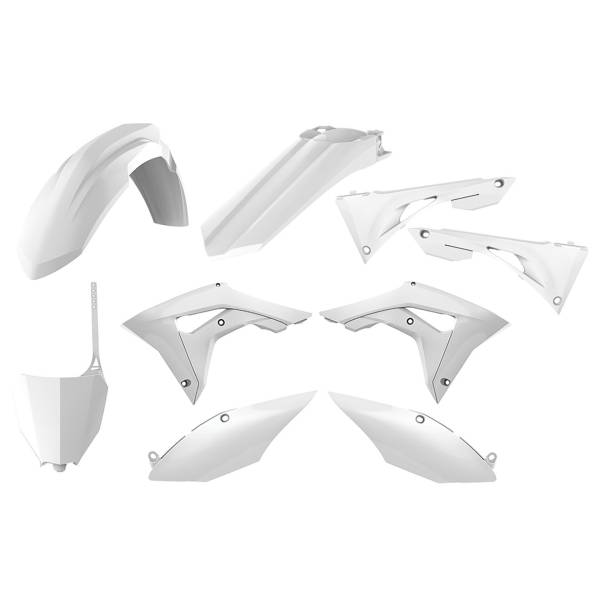 POLISPORT - PLASTIC BODY KIT WHITE - Image 1