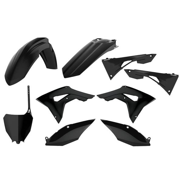 POLISPORT - PLASTIC BODY KIT BLACK - Image 1