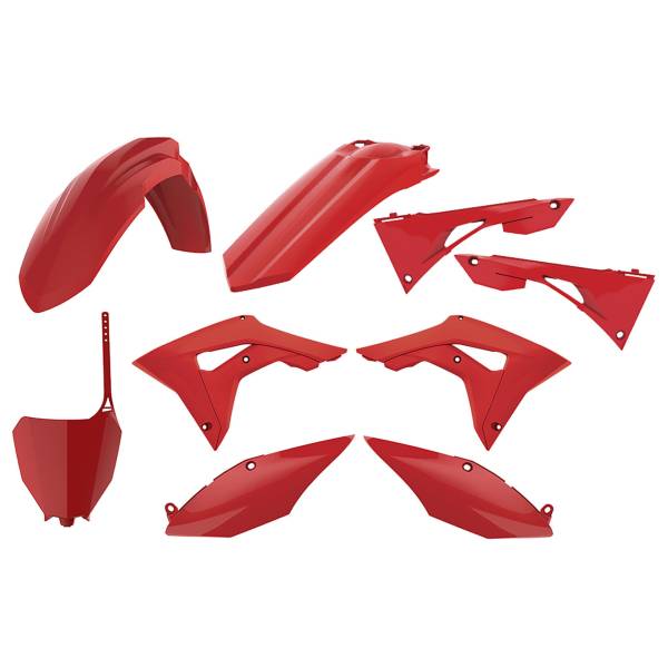 POLISPORT - PLASTIC BODY KIT RED - Image 1