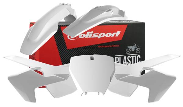 POLISPORT - PLASTIC BODY KIT WHITE - Image 1