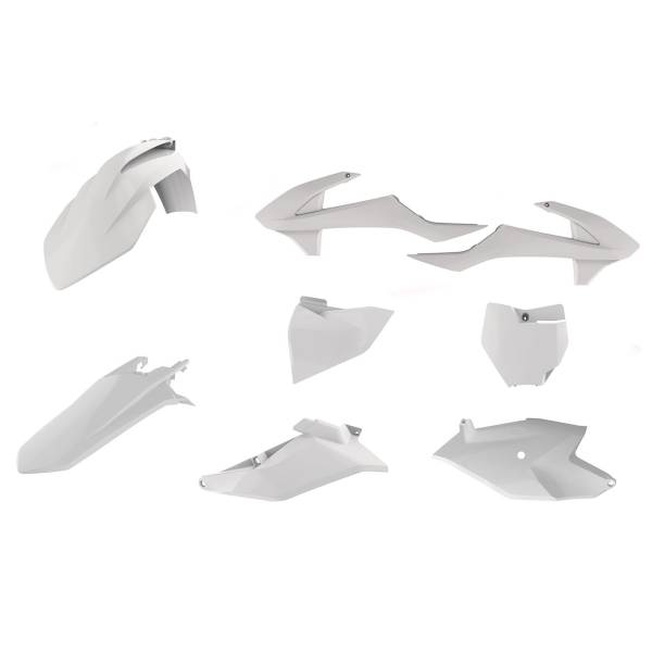 POLISPORT - PLASTIC BODY KIT WHITE - Image 1