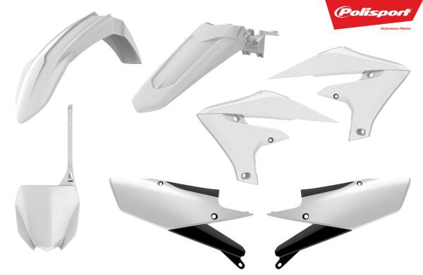 POLISPORT - PLASTIC BODY KIT WHITE - Image 1