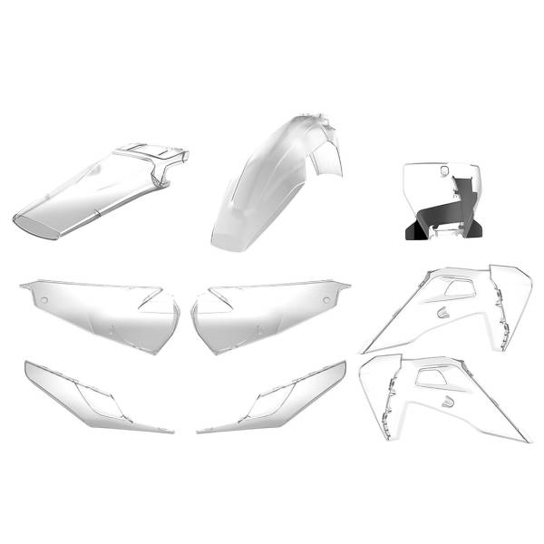 POLISPORT - PLASTIC BODY KIT CLEAR - Image 1