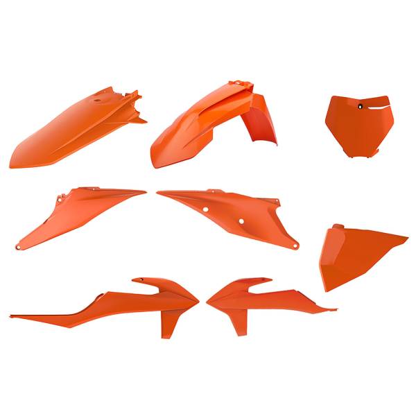 POLISPORT - PLASTIC BODY KIT ORANGE - Image 1