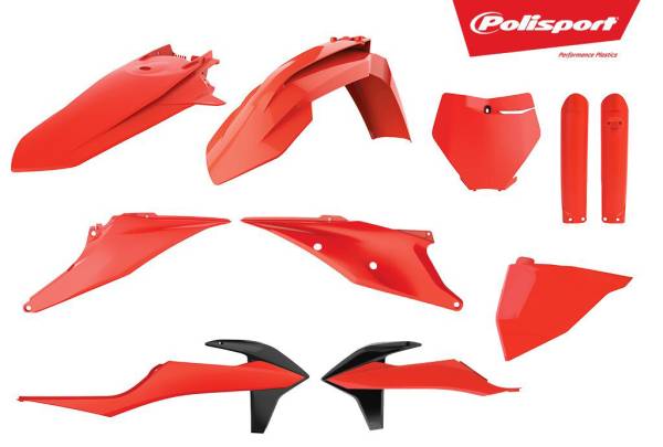 POLISPORT - PLASTIC BODY KIT FLO ORANGE - Image 1