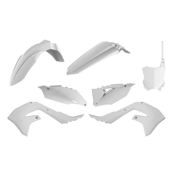 POLISPORT - PLASTIC BODY KIT WHITE - Image 1