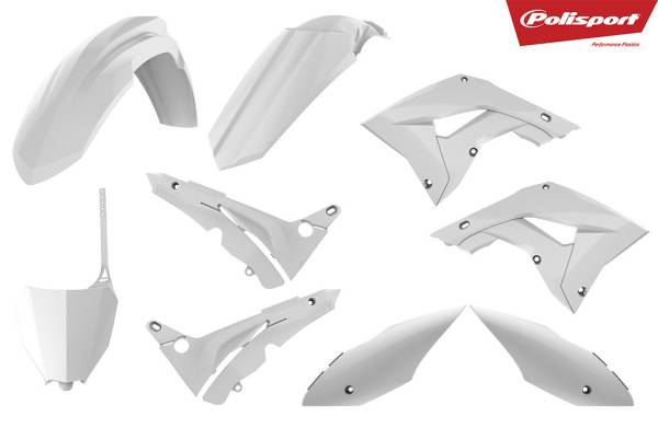 POLISPORT - PLASTIC BODY KIT WHITE - Image 1