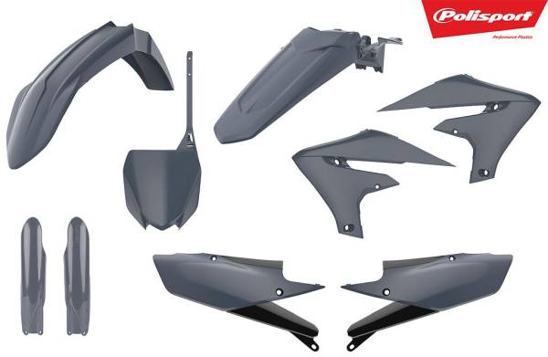 POLISPORT - PLASTIC BODY KIT NARDO GREY - Image 1