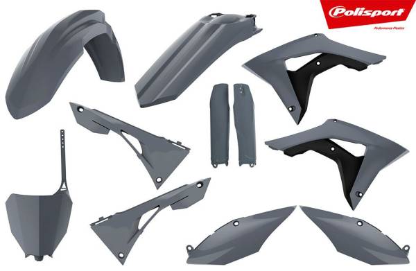 POLISPORT - PLASTIC BODY KIT NARDO GREY - Image 1