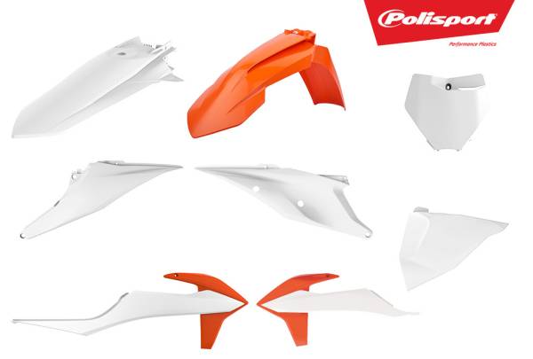 POLISPORT - PLASTIC BODY KIT OEM COLOR KTM - Image 1