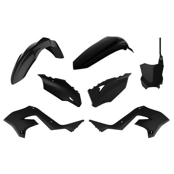 POLISPORT - MX RESTYLING KIT BLACK KAW - Image 1