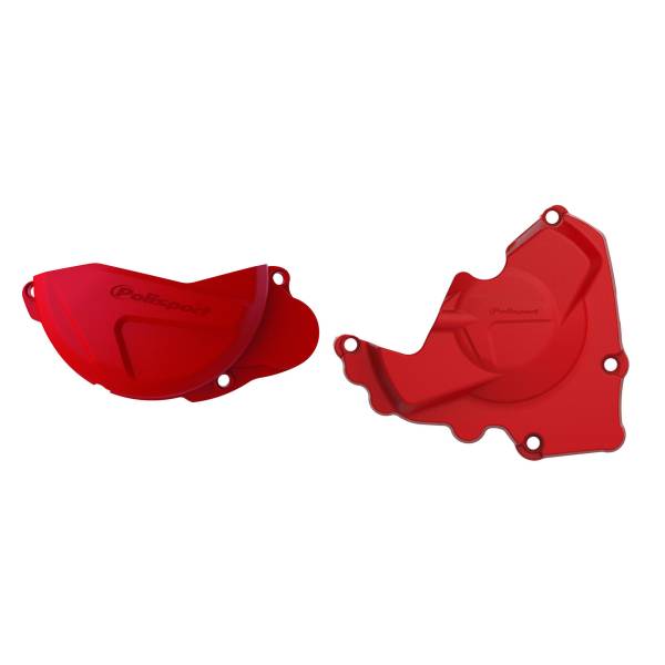 POLISPORT - KIT CLUTCH + IGNITION RED HON - Image 1