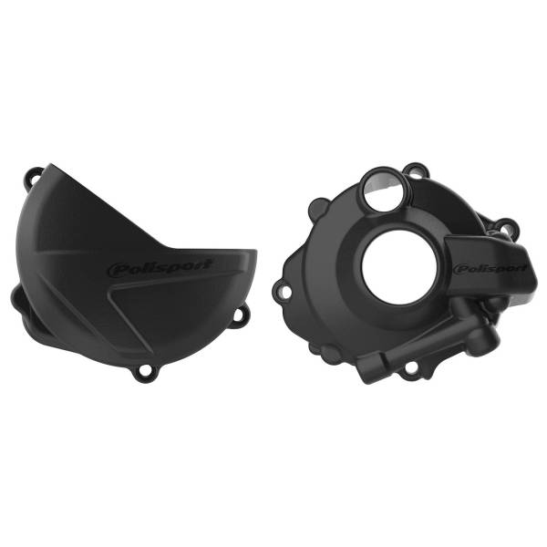 POLISPORT - KIT CLUTCH + IGNITION BLACK HON - Image 1