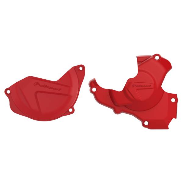 POLISPORT - KIT CLUTCH + IGNITION RED HON - Image 1