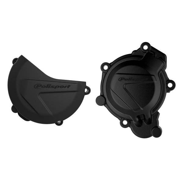 POLISPORT - KIT CLUTCH + IGNITION BLACK KTM/HUS - Image 1