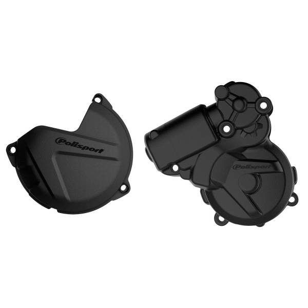 POLISPORT - KIT CLUTCH + IGNITION BLACK KTM/HUS - Image 1