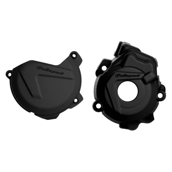 POLISPORT - KIT CLUTCH + IGNITION BLACK KTM/HUS - Image 1