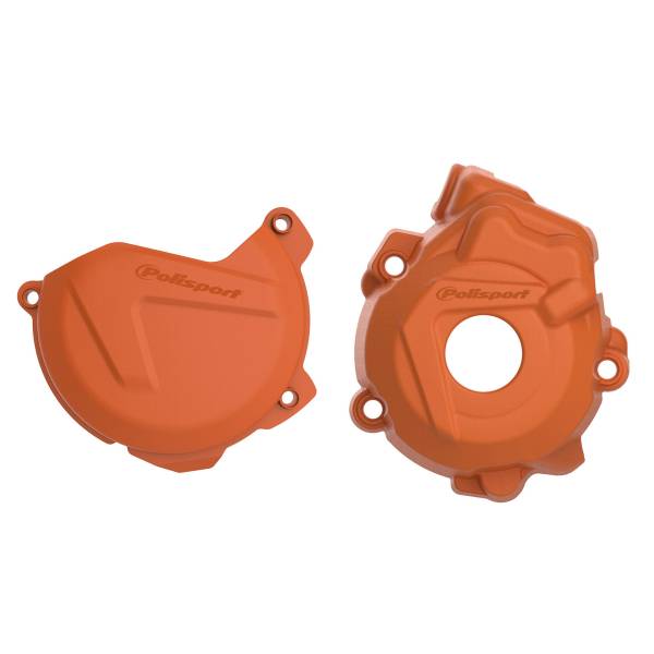 POLISPORT - KIT CLUTCH + IGNITION ORANGE KTM/HUS - Image 1