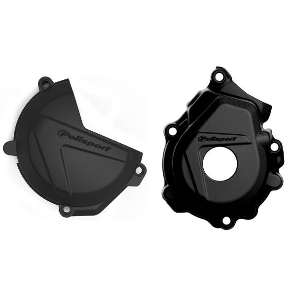 POLISPORT - KIT CLUTCH + IGNITION BLACK KTM/HUS - Image 1