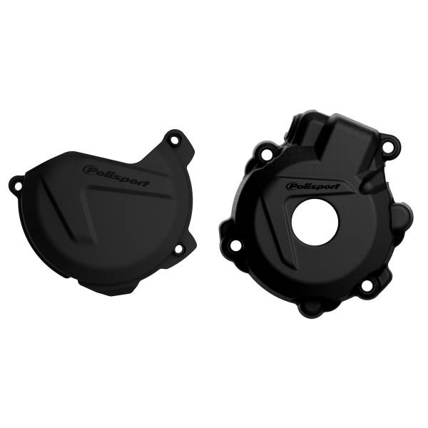 POLISPORT - KIT CLUTCH + IGNITION BLACK KTM/HUS - Image 1