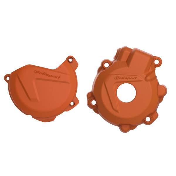 POLISPORT - KIT CLUTCH + IGNITION ORANGE KTM/HUS - Image 1