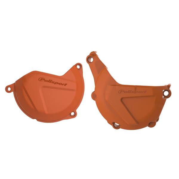 POLISPORT - KIT CLUTCH + IGNITION ORANGE KTM/HUS - Image 1