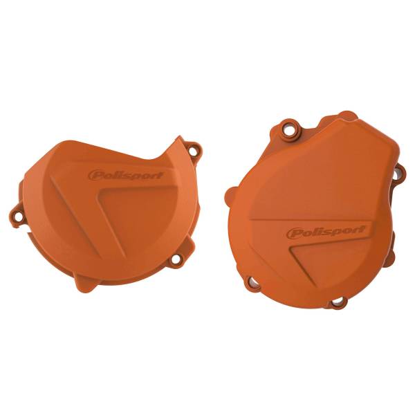 POLISPORT - KIT CLUTCH + IGNITION ORANGE KTM/HUS - Image 1