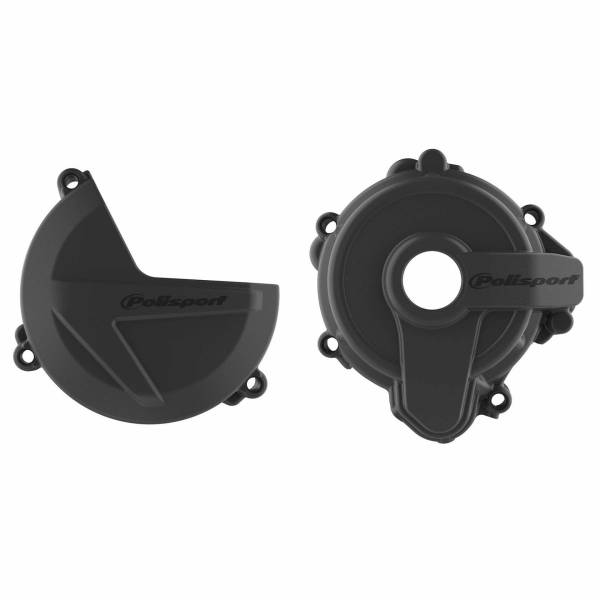 POLISPORT - KIT CLUTCH + IGNITION BLACK SHE - Image 1