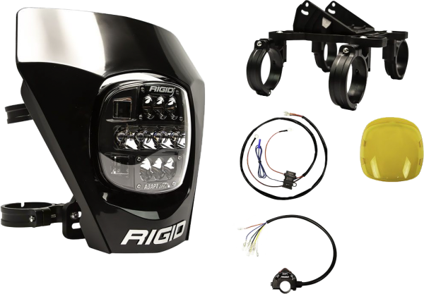 RIGID - ADAPT XE EXTREME LED ENDURO LED MOTO KIT BLACK - Image 1