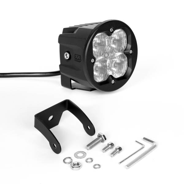 XK GLOW - 20W ROUND RGB POD LIGHTS DRIVING BEAM - Image 1