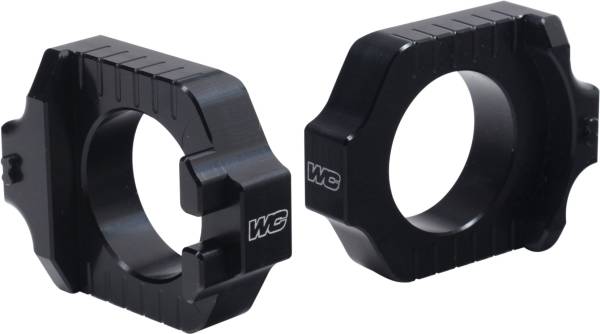 WORKS - AXLE BLOCKS ELITE YAM BLACK - Image 1