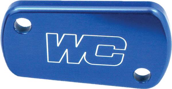 WORKS - REAR BRAKE COVER (BLUE) - Image 1