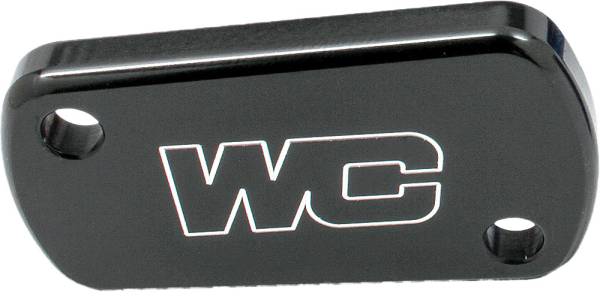 WORKS - REAR BRAKE COVER (BLACK) - Image 1