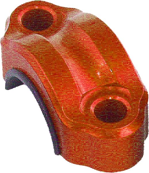 WORKS - ROTATING BRAKE BAR CLAMP (ORANGE) - Image 1