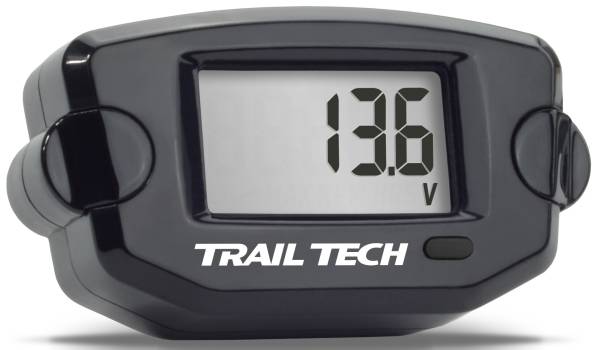 TRAIL TECH - VOLTAGE METER BLACK - Image 1