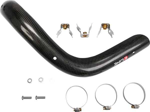 E-LINE ACCESSORIES - CARBON FIBER HEAT SHIELDS GAS - Image 1