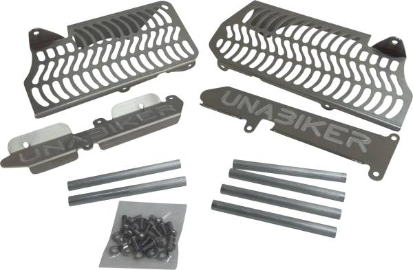 UNABIKER - RADIATOR GUARD NATURAL - Image 1