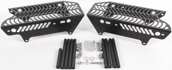 UNABIKER - RADIATOR GUARD (BLACK) - Image 1