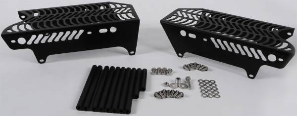 UNABIKER - RADIATOR GUARD (BLACK) - Image 1