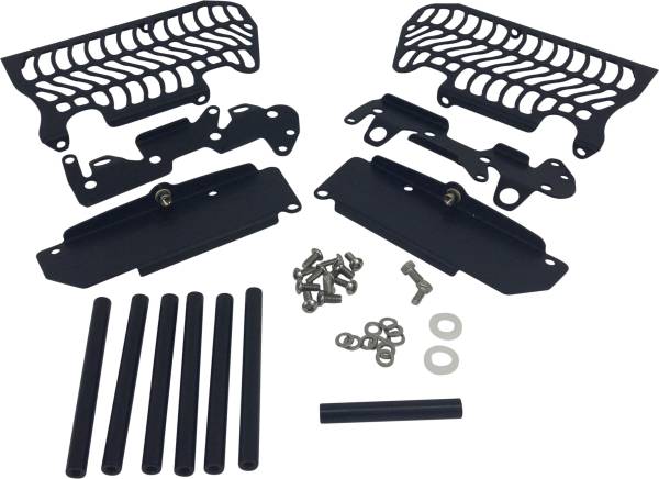 UNABIKER - RADIATOR GUARD KTM BLACK - Image 1