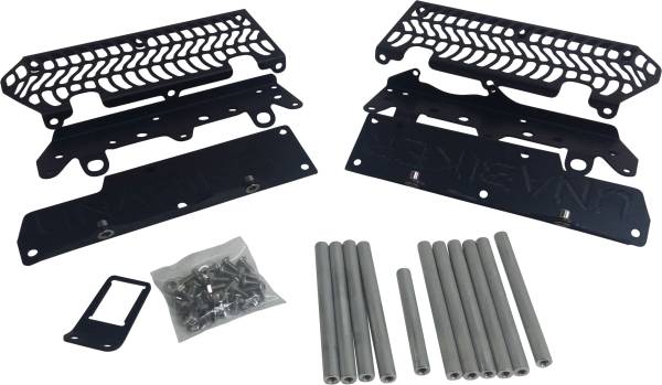 UNABIKER - RADIATOR GUARDS KTM BLACK - Image 1